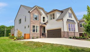 HHHunt Homes Windsor model two story home with two car garage in Deep Run School District.