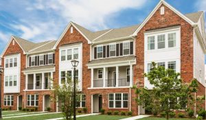 Patrick Henry Place Townhomes brick front