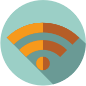 Simple WiFi network icon