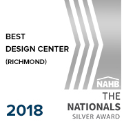 NAHB's The Nationals 2018 Silver Award for Best Design Center (Richmond)
