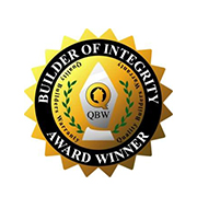 Quality Builders Warranty's Builder of Integrity Award Winner